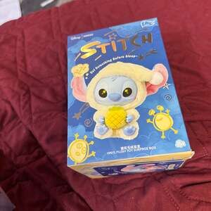 MINISO x Disney Stitch Eat Something Before Sleep Series Vinyl Plush Blind Box